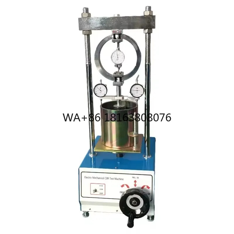 Test Instruments - Digitale CBR-tester, gemotoriseerde belastingspers, California Bearing