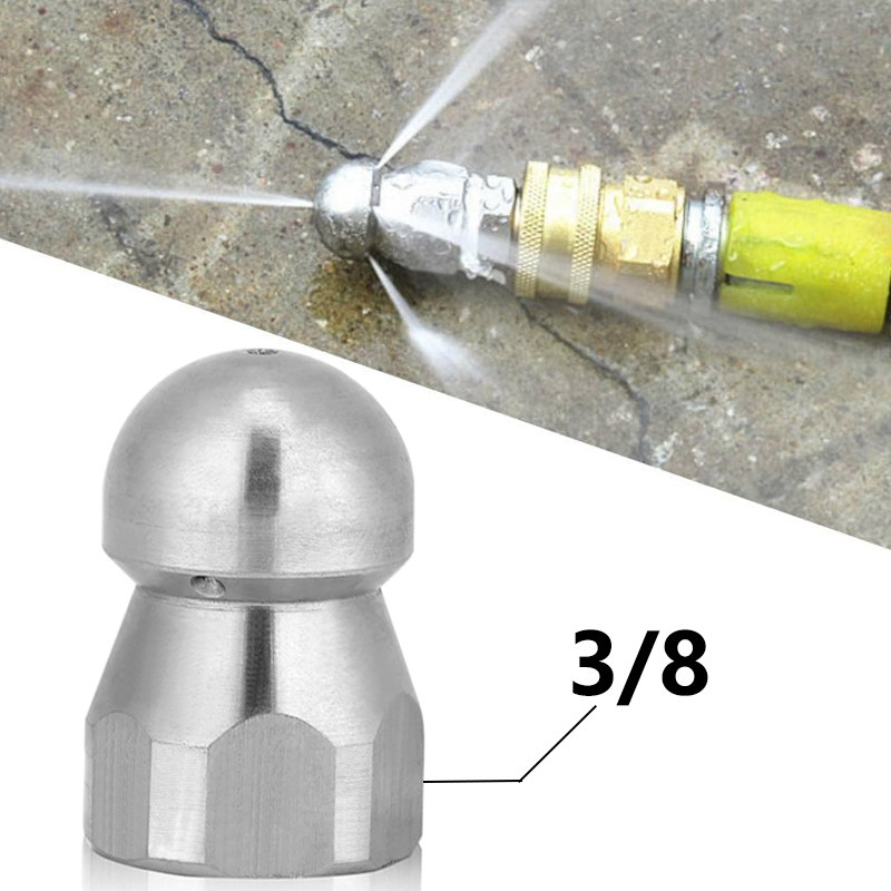 Vacuum Chamber Kit With Pump - Rioolreinigingsmondstuk voor hogedrukreiniger Hogedrukreiniger Slangmondstuk Afvoerjetting
