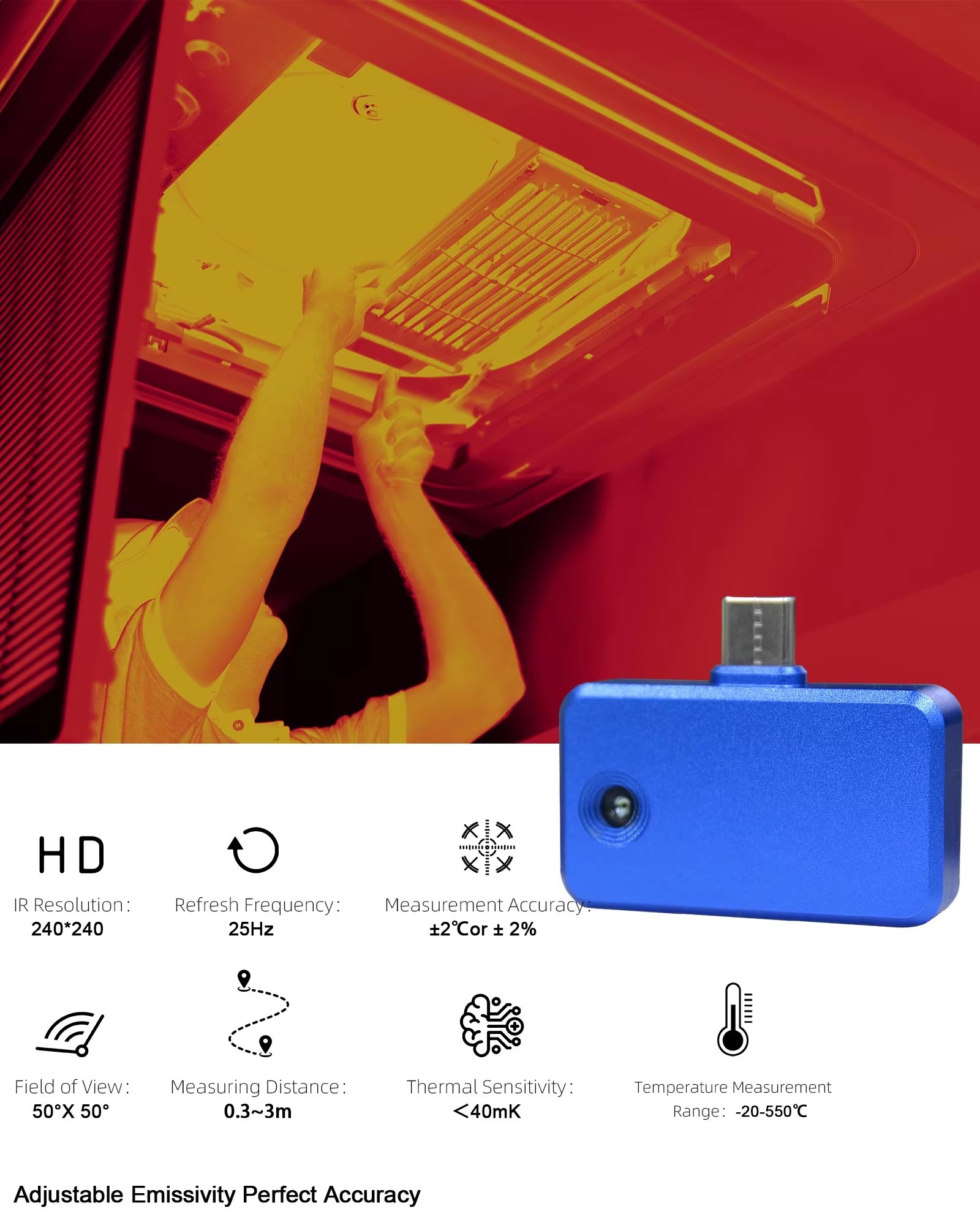 Warmtebeeldcamera voor telefoo - Thermal Imaging Camera Pcb Repair recensie en prijs