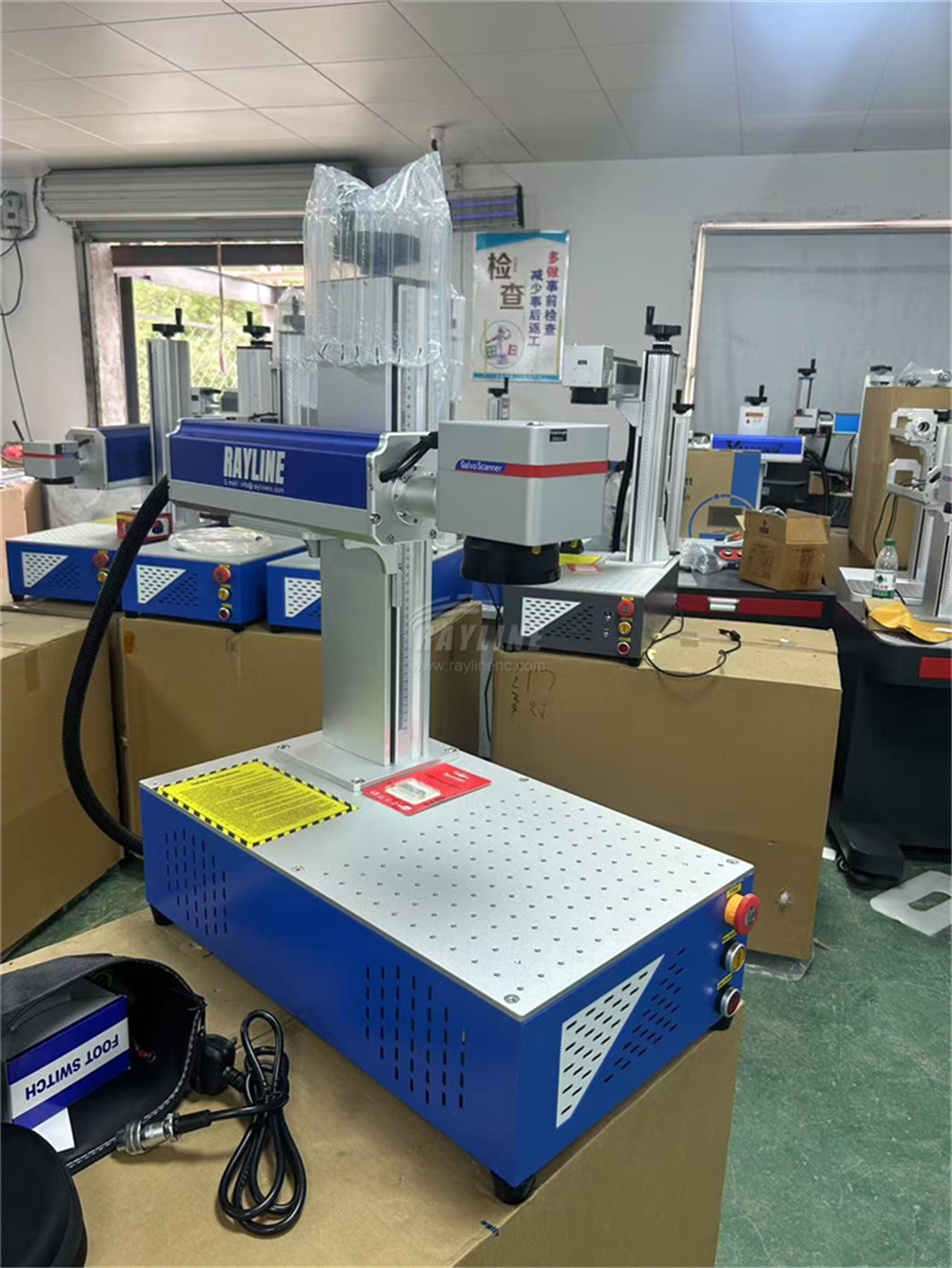 30W 50W 100W draagbare 3D fibe - Fiber Laser Marking Machine 30W recensie en prijs