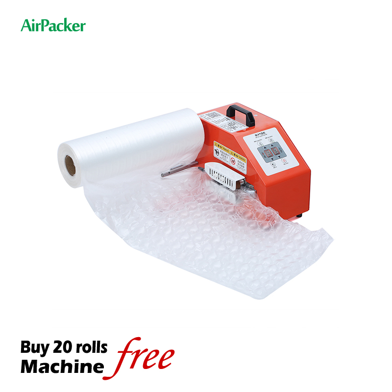 Mini-bubbelverpakkingsmachine  - Air Bubble Wrap Roll Packaging recensie en prijs