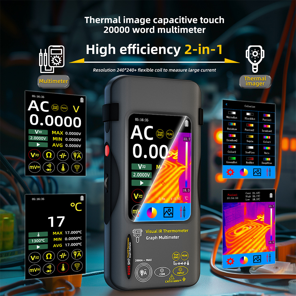 Warmtebeeldcamera Multimeter 3 - Thermal Imaging Camera Pcb Repair recensie en prijs