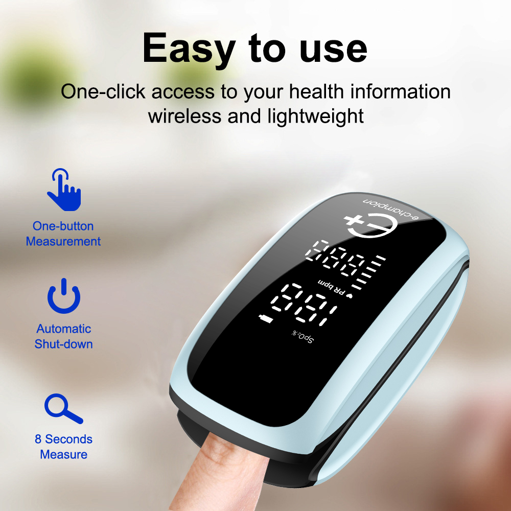 Oplaadbare medische pulsoximet - Pulse Oximeter Fingertip Rechargeable recensie en prijs