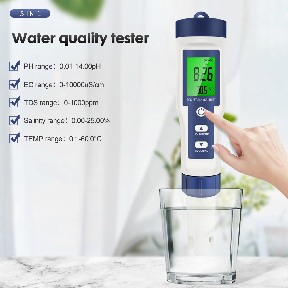 Professionele Waterkwaliteit T - Ph Meter Digital Water Tester recensie en prijs