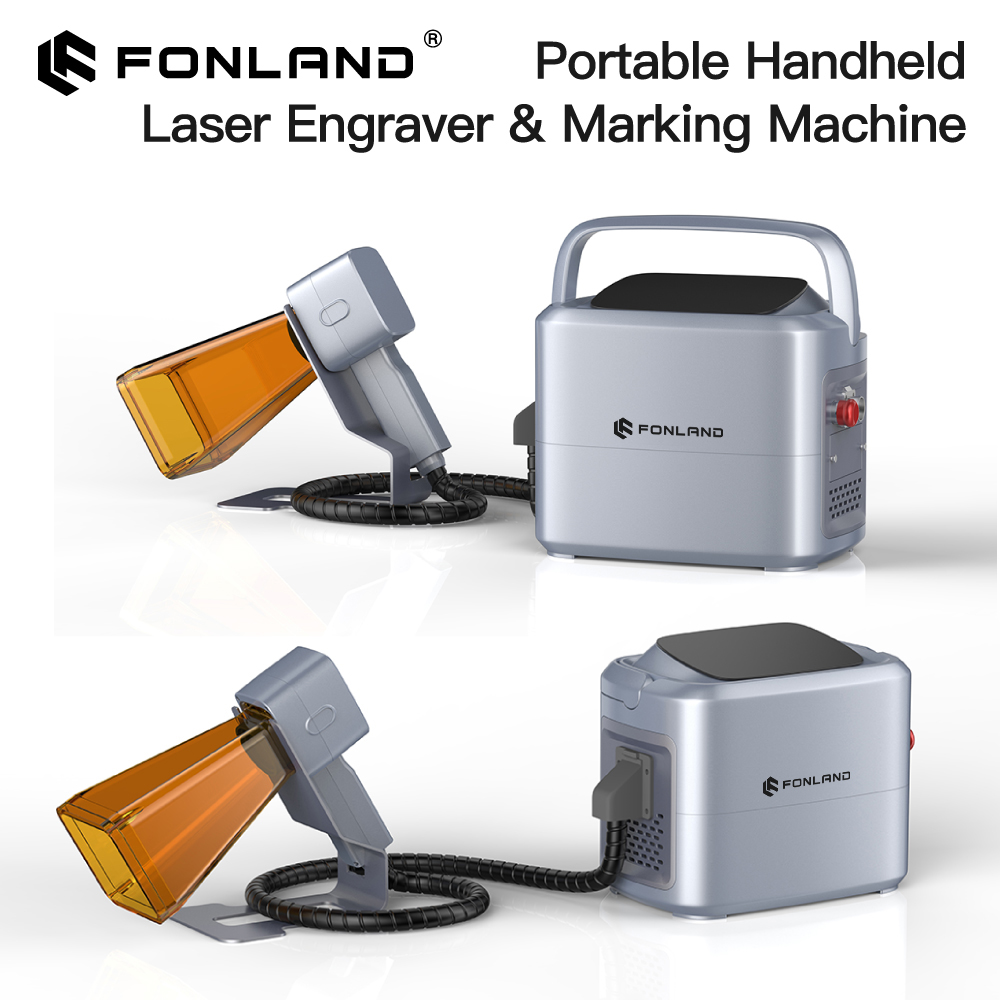 FONLAND K1 20W 30W draagbare d - Fiber Laser Marking Machine 30W recensie en prijs